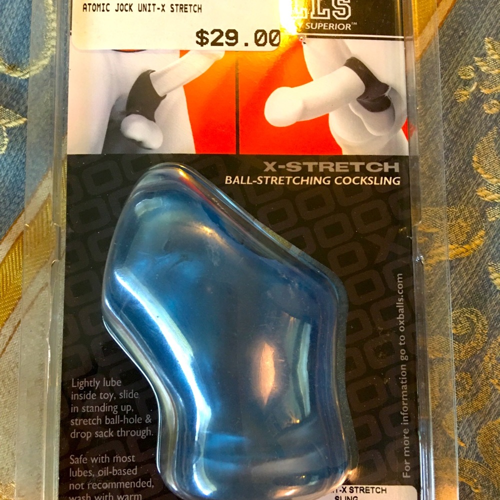 NWT-OX BALLS-BALL STRETCHING COCK SLING
